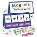 EAMAY CVC Word Building Desktop Pocket Chart Stand with Magnetic Write & Wipe Boards Tent & Cards Kit,Reading Spelling Phonics Games for Kids, Kindergarten Classroom Must Haves!