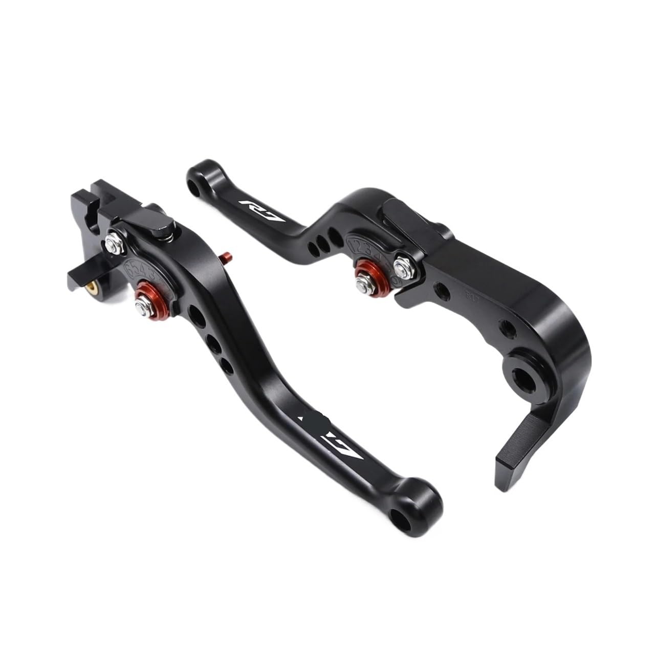 Dagmara Black Short 147Mm Motorcycle Adjustable Brake Clutch Lever For For Yzf R7 Yzf-R7 Yzfr7 2021 2022 2023 Levers Accessories