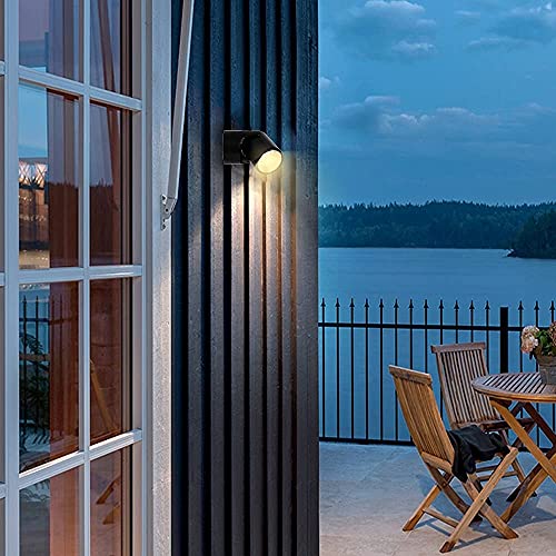 Eaglod 10W Multi Purpose Spotlight Desk Or Wall Mount Accent Lamp,Rotatable Spotlight Lamp With On-Off Switch Cord For Bedroom,Bedside, Hallway,Reading,Kitchen,Laundry Room(Warm White) (Black) #TOP7