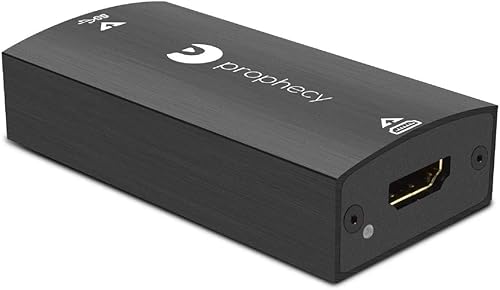 gofanco Prophecy - Tarjeta de captura de video HDMI USB 3.0 captura, transmite y comparte juegos, 1080p 60Hz, baja latencia, serie Xbox, consolas de gofanco Prophecy - Tarjeta de captura de video HDMI USB 3.0 captura, transmite y comparte juegos, 1080p 60Hz, baja latencia, serie Xbox, consolas de