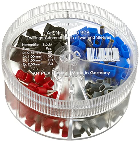 KNIPEX Scatole assortimento con terminali a