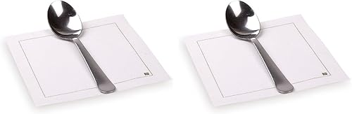 Miniatura 4 de Restaurantware Napluxe - Servilletas de cóctel de algodón orgánico, suaves y duraderas, servilletas de papel crudo de 4.5 x 4.5 pulgadas,