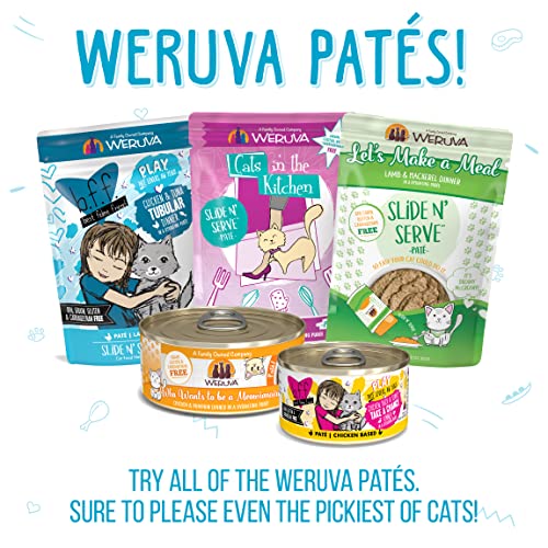 Weruva Classic Cat Paté, Press Your Lunch! With Chicken, 3Oz Can (Pack Of 12) #TOP7