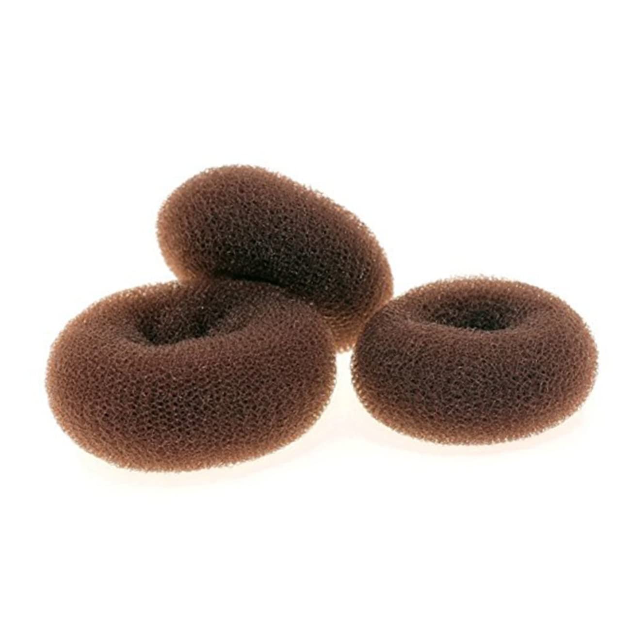 Homoyoyo 3pièces Appareil à Chignon Donut Sl Set pour Cheveux Création de Chignon de Ballerine Usage Multiple sans Abîmer les Cheveux
