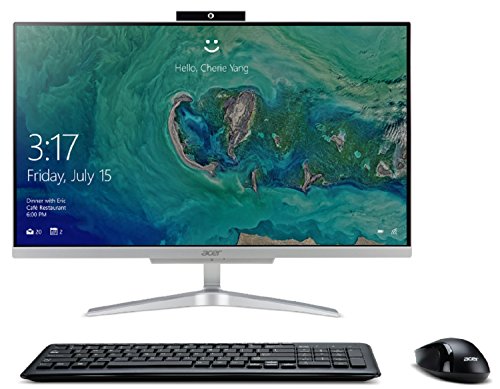 Acer Aspire C24-865-ACi5NT AIO Desktop, 23.8" Full HD, 8th Gen Intel Core i5-8250U, 12GB DDR4, 1TB HDD, 802.11ac WiFi, Wireless Keyboard and Mouse, Windows 10 Home