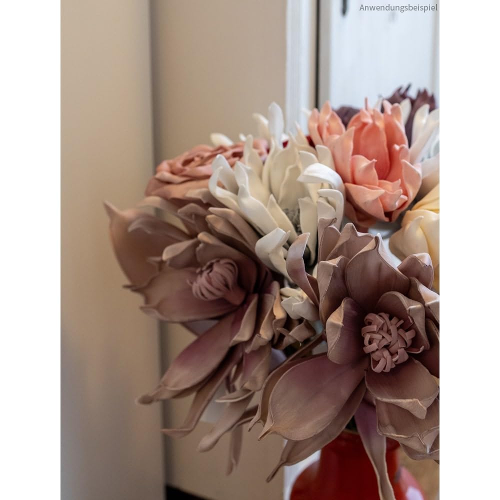 Magnolia - Fiore artificiale di alta qualita e bellezza, ideale come decorazione :: Fiori artificiali e decorazioni