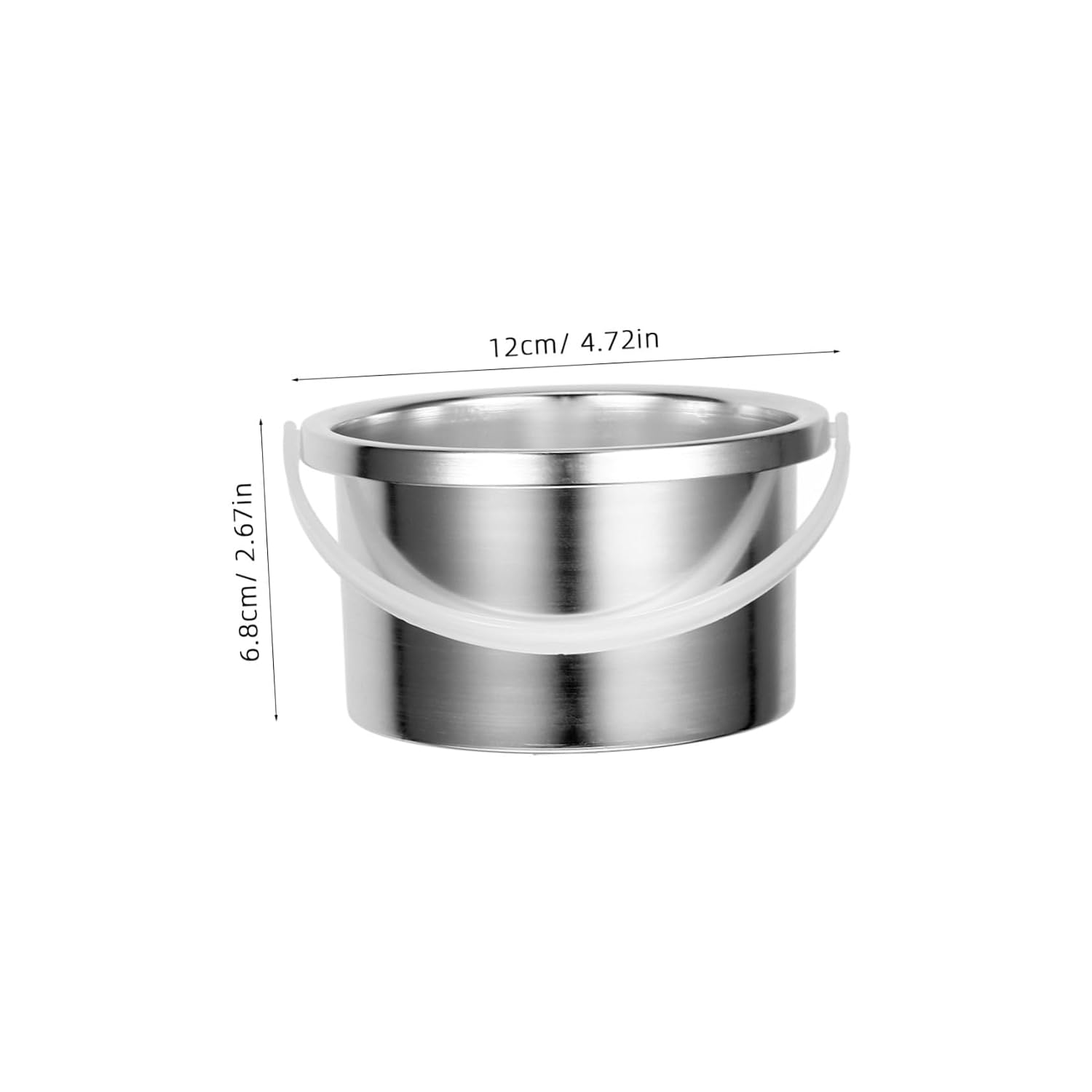 MERRYHAPY Silicone Metal Inner Pot for Wax Warmer Electric Wax Melting Machine Container