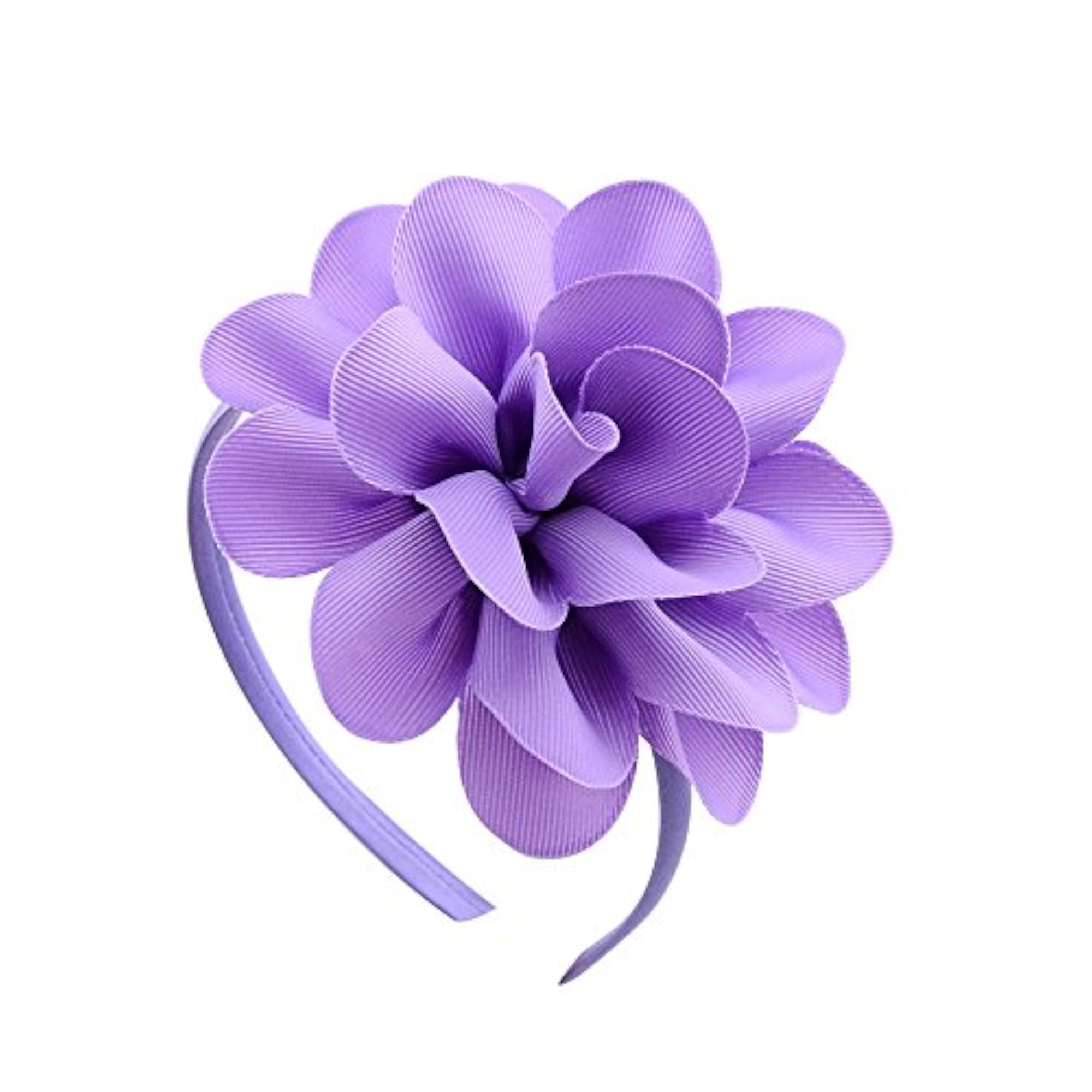 20Pcs Girls Boutique Grosgrain Ribbon Headbands with Bows
