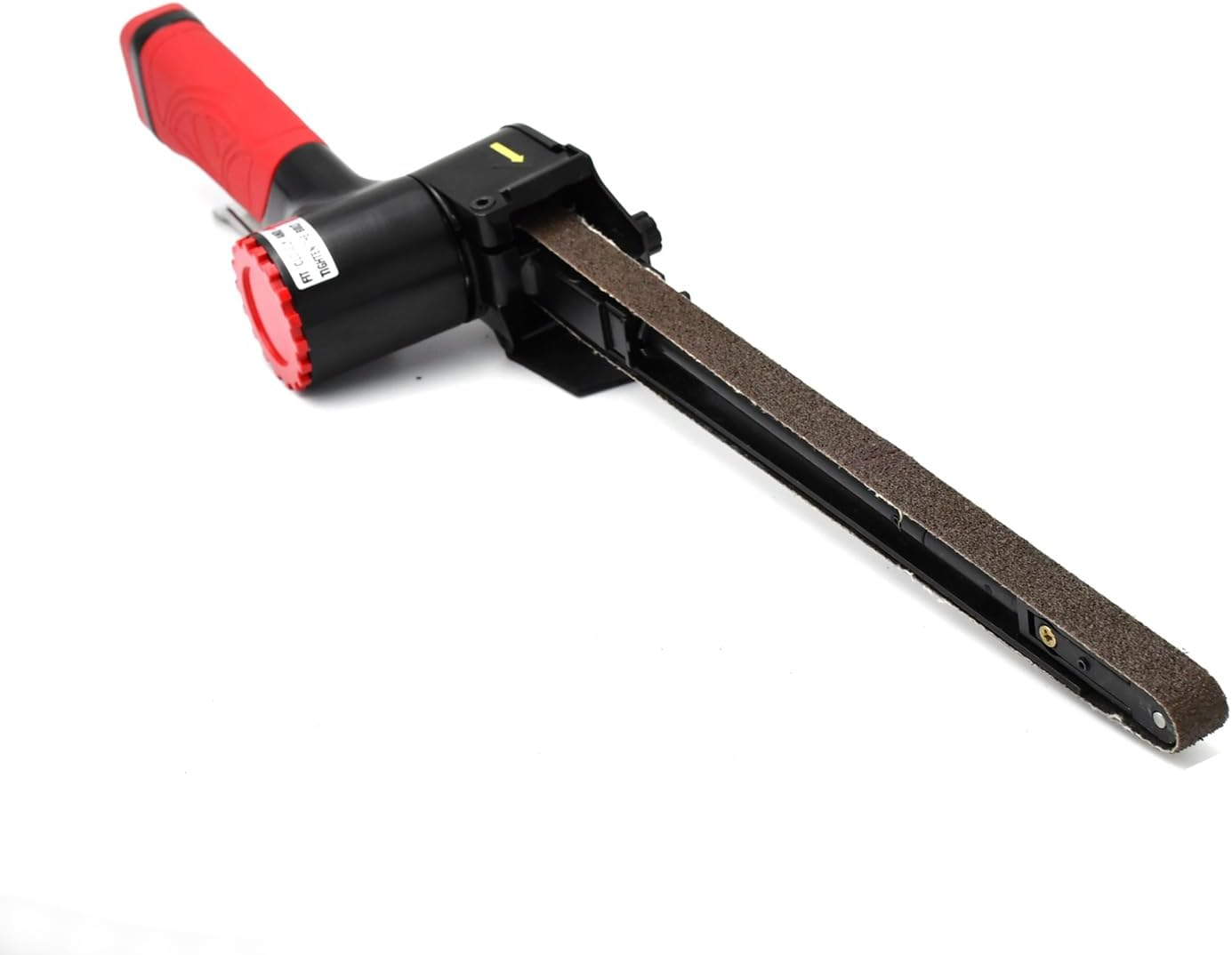 Air Belt Sander 1/2" x 24" Handheld Angle Grinder Belt Sander For Wood Aluminium Iron Steel Metal Polishing DIY Surface Treatment Tool 20000RPM