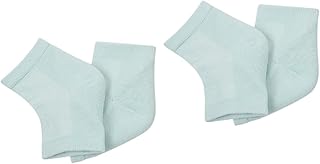 FOMIYES Meias Protetoras De Calcanhar 6 Peças Óleos Essenciais Meias De Spa Para Pés Gel Hidratante Meias De Calcanhar Ventilação De Calcanhar Rachado Meias De Dedo Aberto Bálsamo