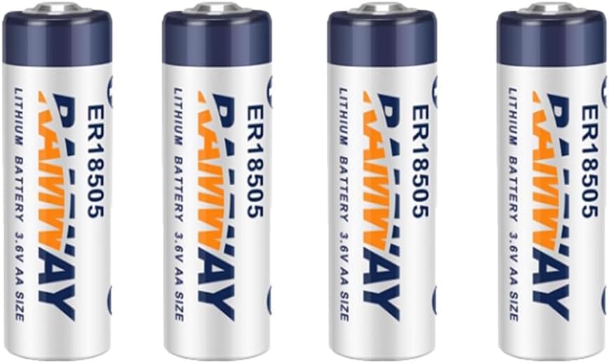 QULONG (4-Pack) ER18505 3.6V 4000mAh A Size Non-Rechargeable Lithium Battery