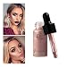 Liquid Highlighter, Inkach Shimmer Eye Face Glow Liquid Highlighter 12 Colors Make Up Concealer (A)