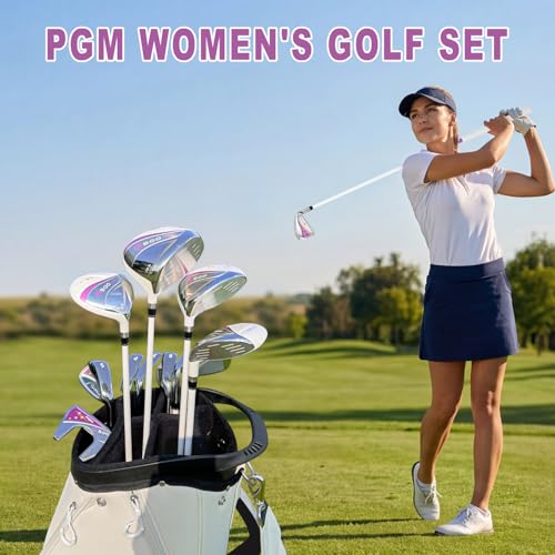 PGM 17 Pcs Women Golf Club Full Set for Right Handed with Headcover and Bag - image 2