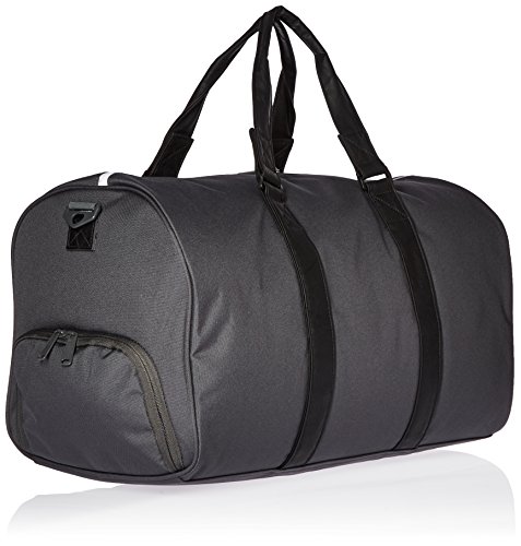 Image of Herschel Supply Co. Novel Duffle Bag, Dark Shadow /Black Synthetic Leather