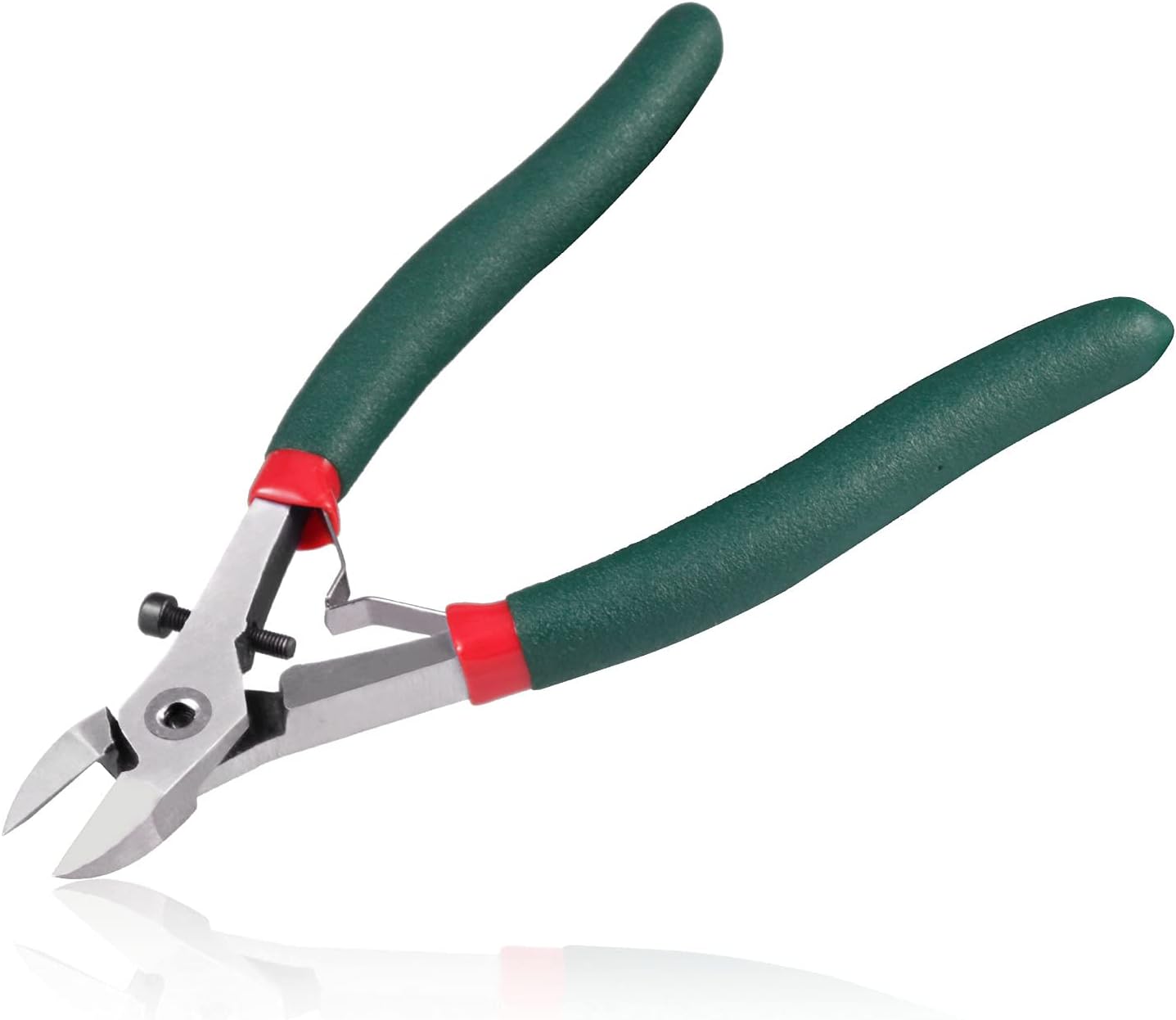 6 Inches Wire Cutting Pliers, Flush Cut Pliers with Spring, Side Cutting Pliers, Jewelry Making Pliers for Cutting Copper Aluminum Wire Soft Materials