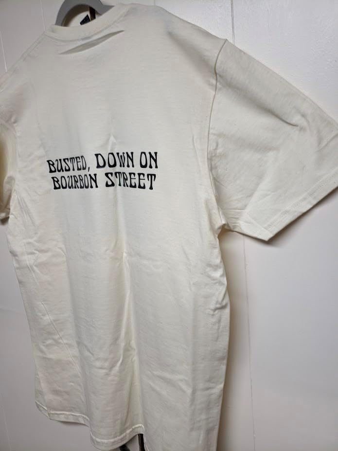 ZJ Designs Jerry Garcia Mugshot T-Shirt Grateful Busted on Bourbon Street - Image 7