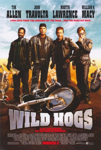 Pop Culture Graphics Wild Hogs Poster Movie 27x40 John Travolta Tim Allen Martin Lawrence