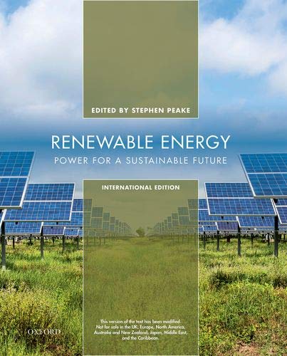 Renewable Energy International Edition -2018 Paperback – 1 October 2018
