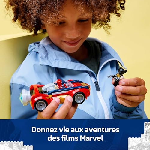 Spider Man et sa voiture contre Wolverine vénomisé - vue 4