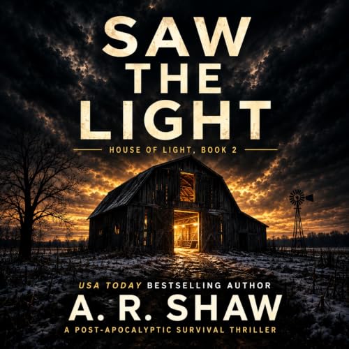 Diseño de la portada del título Saw the Light