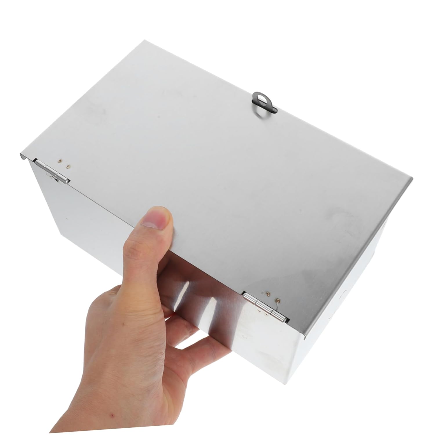 Veemoon Electrical Enclosure Box Lockable Stainless Steel Junction Case Outdoor Socket Cover for Gardens Patios and Public Spaces Secure Power Outlet Box