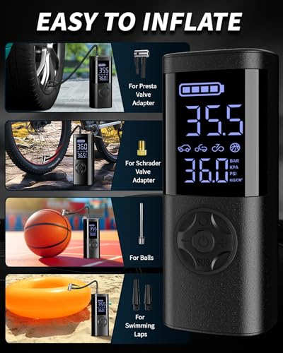 Jump Starter, 12V Car Battery Jump Starter with 65W Quick Charger, LED Display, Portable Jump Starter Battery Pack with  - Additional View