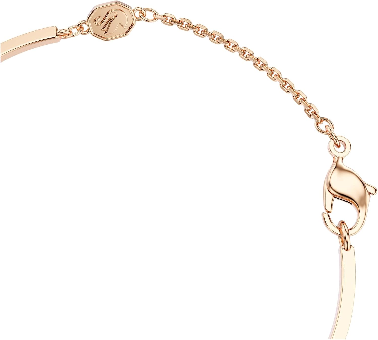 Swarovski Symbolica bangle, Eye, Multicolored, Rose gold-tSwarovski One plated