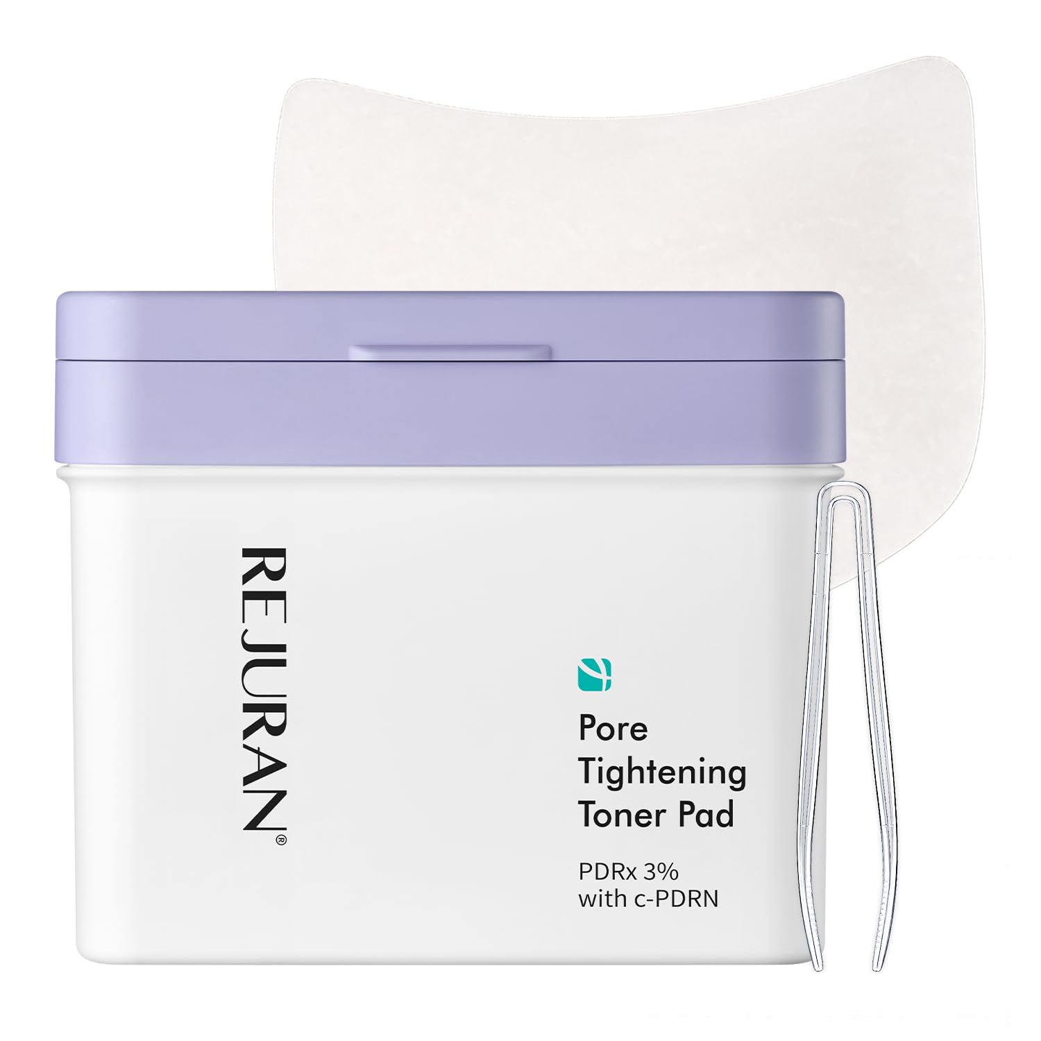 REJURAN Disques Toniques Resserrant Les Pores, Pdrx 3% Avec Dot C Pdrn. Disques Nettoyants Et Rafraîchissants Pour Les Pores, Pour Une Peau Équilibrée, 60 Disques (1 Paquet) Nerpad