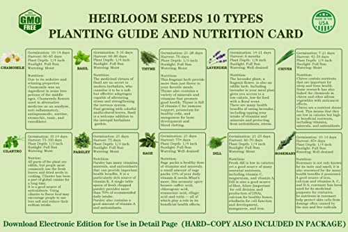 Herb-Grow-Kit-10-Herb-Seeds-Garden-Starter-Kit-Complete-Potted-Plant-Growing-Set-Including-White-Pots-Markers-Nutritional-Soil-Watering-Herb-Clipper-for-Kitchen-Herb-Garden-DIY Herb-Grow-Kit-10-Herb-Seeds-Garden-Starter-Kit-Complete-Potted-Plant-Growing-Set-Including-White-Pots-Markers-Nutritional-Soil-Watering-Herb-Clipper-for-Kitchen-Herb-Garden-DIY