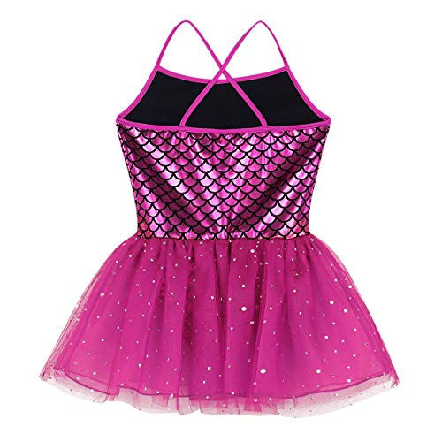 IEFiEL Vestito da Balletto Bambina Leotard Abito