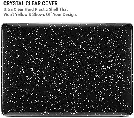 Skinit Case + Skin Compatible with MacBook Air 13in M1 (2021) Originally Designed Black Speckle Design