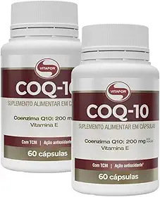 COQ 10 (coenzima Q10) - 2 unidades de 60 cápsulas - Vitafor