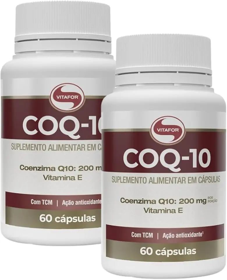 COQ 10 (coenzima Q10) - 2 unidades de 60 cápsulas - Vitafor