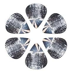 Snow Street Lot de 6 médiators pour guitare acoustique, guitare électrique, basse, ukulélé – fins, moyens et épais - Les Beatles, Paul McCartney, John Lennon, RIngo Starr, George Harrison Snow Street Lot de 6 médiators pour guitare acoustique, guitare électrique, basse, ukulélé - fins, moyens et épais – Image 4