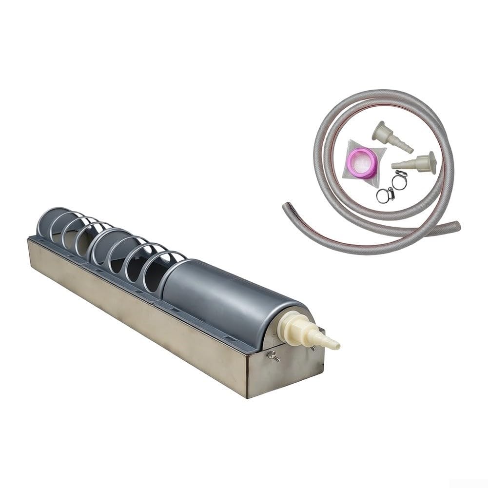 Abbeveratoio Acciaio Auto 40cm Anti-Spreco Polli Abbeveratoio(60cm)