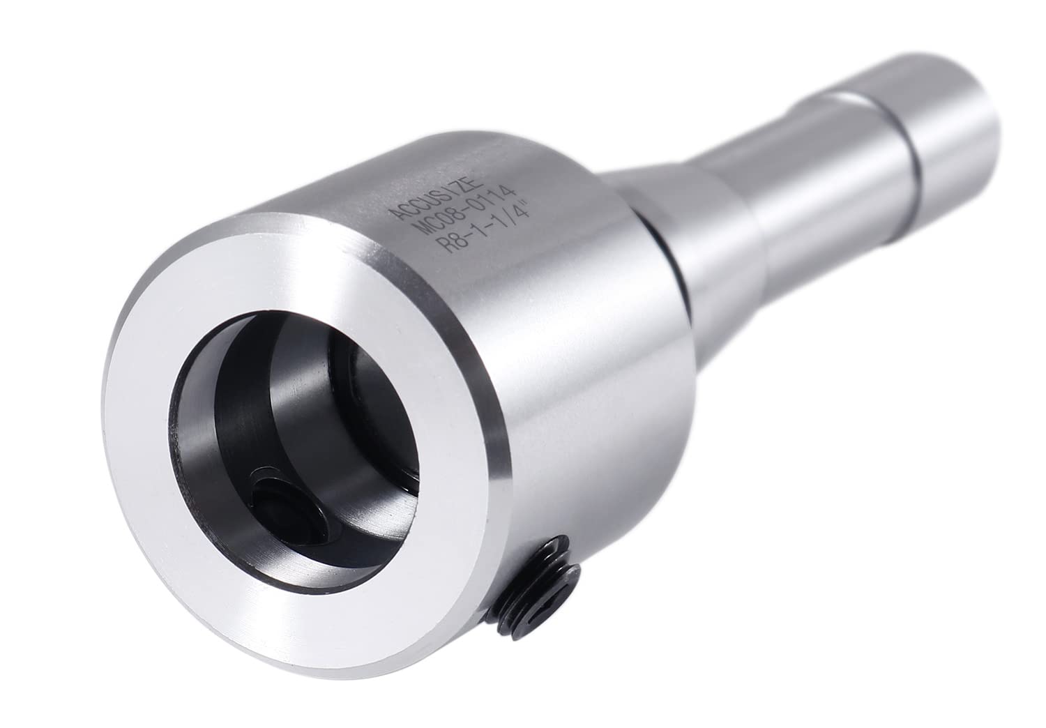 Accusize Industrial Tools R8 to 1-1/4'' Weldon Shank for Annular Cutters use on Bridgeport Milling Machine, Mc08-0114