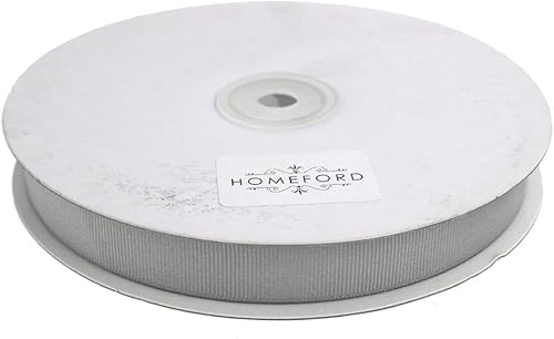 Miniatura 94 de Homeford Cinta de grogrén sólido, 50 yardas (3/8 pulgadas, coral)