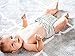 Simple Being Reusable Cloth Diapers, Double Gusset, One Size Adjustable, Washable Soft Absorbent, Waterproof Cover, Eco-Friendly Unisex Baby Girl Boy, six 4-Layers Microfiber Inserts (Space)