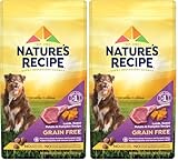 Nature′s Recipe Grain Free Lamb, Sweet Potato & Pumpkin Recipe Dry Dog Food, 4 lb. Bag (Pack of 2)