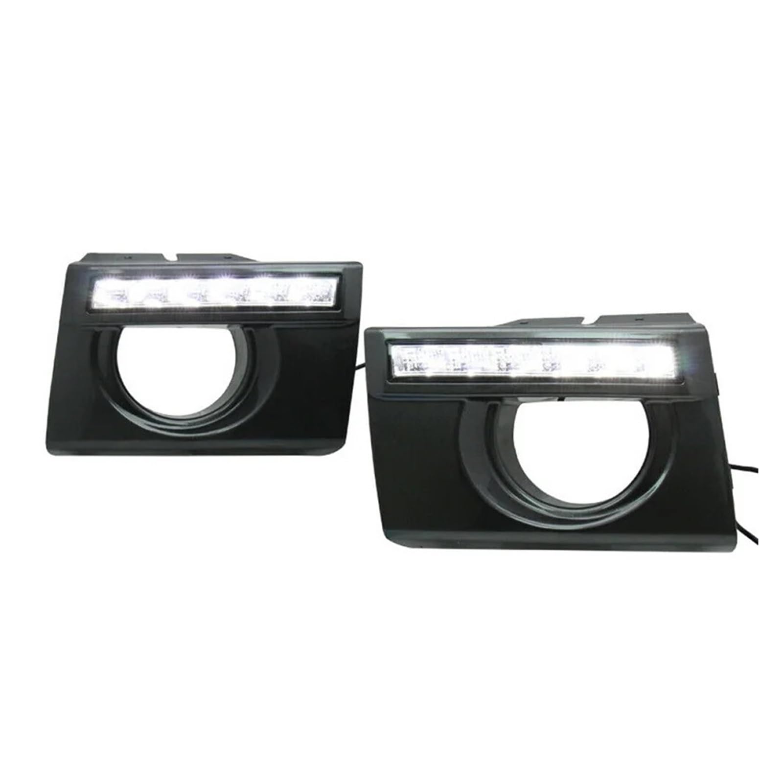 MEIZIYU 2PCS LED Daytime Running Lights DRL Lamps Led Lights Car Produts Fit For Hyundai Tucson 2005 2006 2007 2008 2009 światła do jazdy dziennej do samochodów
