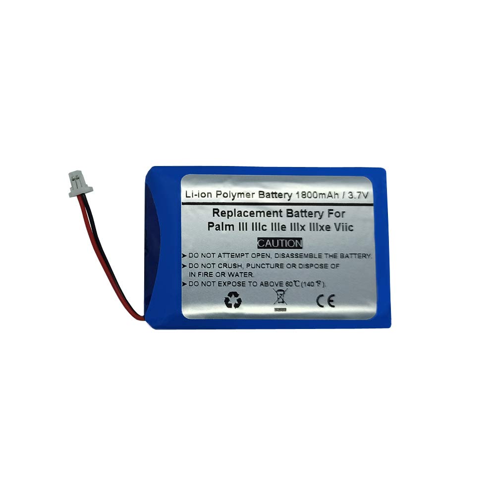 STARNOVO 3.7V 1800mAH Replacement Battery for Palm III IIIc IIIe IIIx IIIxe Viic 170-0737
