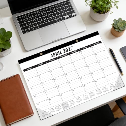Image of ZTX Desk Calendar 2026-2027, 18 Months July 2026 to December 2027