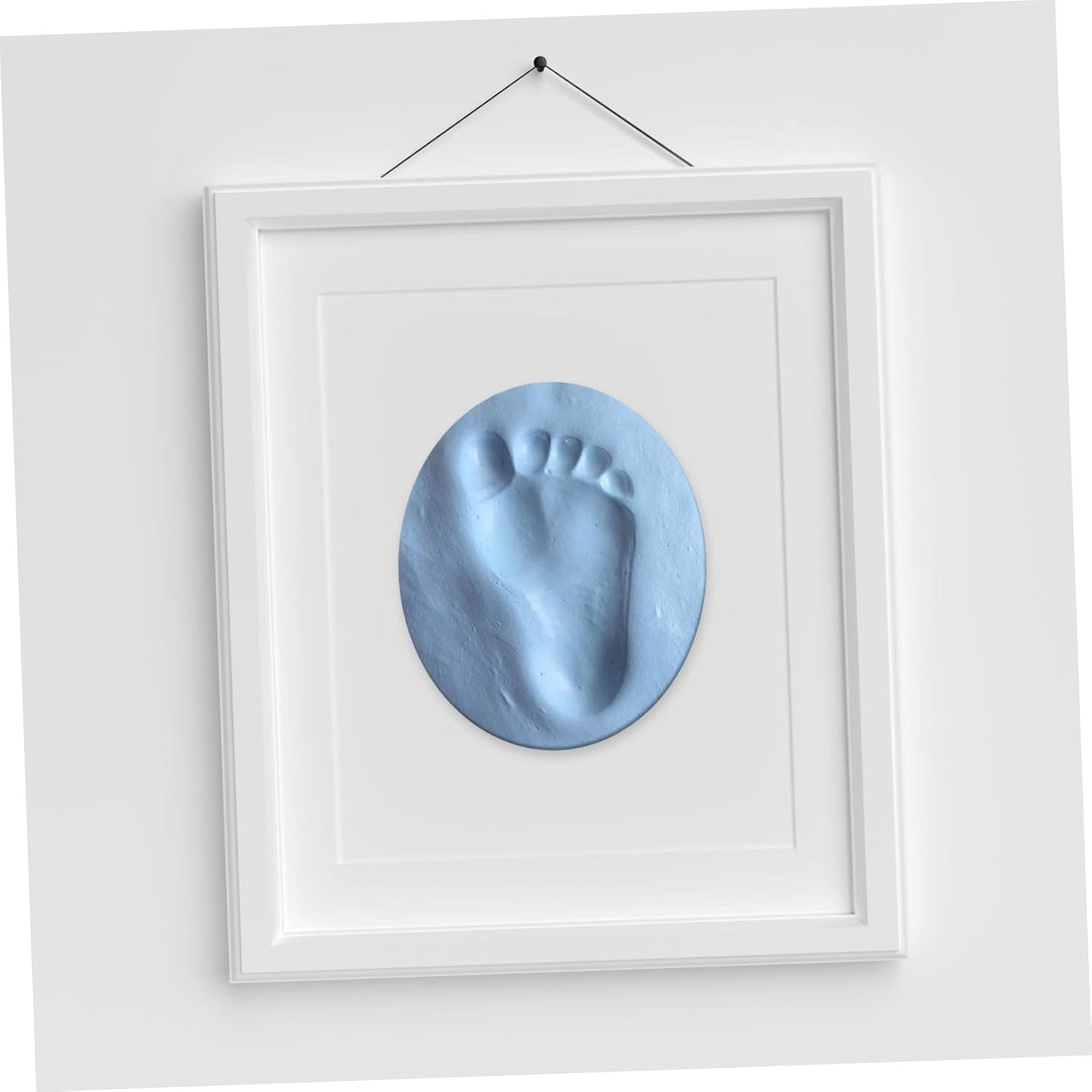 4 pcs Handprint Footprint Keepsake Kit Newborn Casting Mold Safe Non-Toxic for Boys Use Footprint Makers for Unique Memory