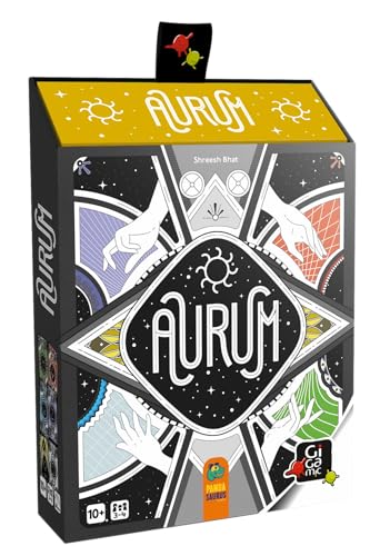 GIGAMIC Aurum Un Jeu de Plis Accumulez Le Plus d'or pour remporter la Partie De 3 à 4 Joueurs A partir de .