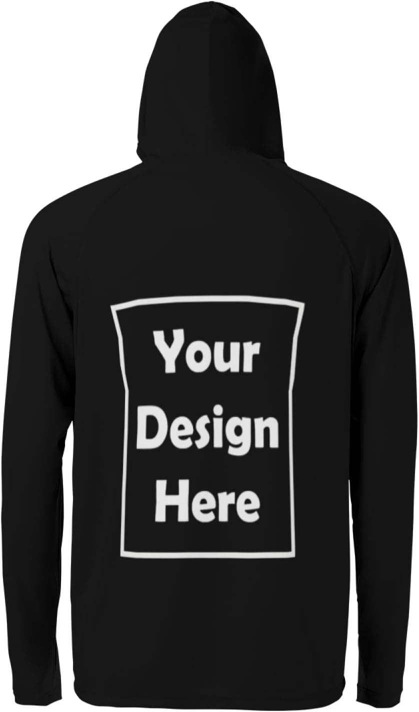 Custom Personalized Sun Protection Hoodie UV Shirts For Men Women, Customized Lightweight SPF 50+ Shirts Hoodies Jacket - Image 4