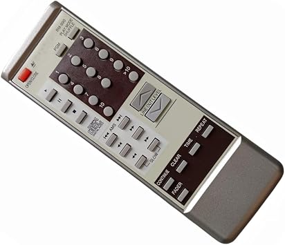 Replacement Remote Control for Sony CDP-LX455 CDP-CX445 CDP-CX450 CDP-CX555ES CDP-CX691 CDP-M12 CDP-M400CS CDP-CX355 CDP-CX4 CDP-EX455 Compact Disc CD Player