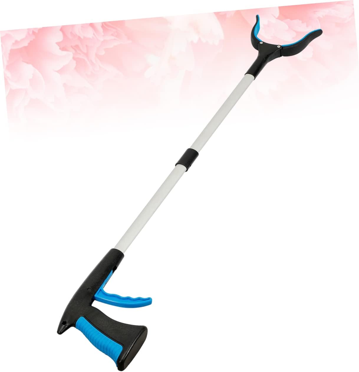 Baluue 2pcs Foldable Trash Picker Tool Heavy Duty Grabber Reacher for Litter Pickup for Elderly and Disabled for Use