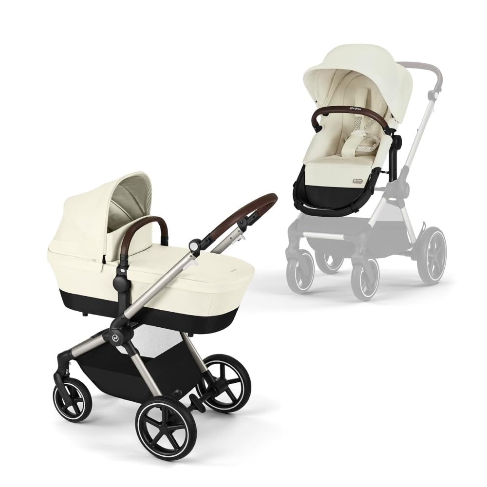 Cybex EOS 2-in-1 Stroller: Bassinet & Toddler Seat
