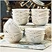okuya Miska owoców Ceramiczna miska naczynia gospodarstwa domowego Mikrofalówka Miska Kości Chiny Ryżowa Miska 10 Kombinacja Zupa Ryżowa Zestaw do Cateringu i Home (Kolor: E) miska sałatki