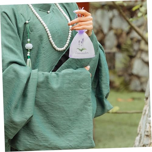 Bolsas de gasa con cordón para sachets aromáticos lavanda 20 pcs miniatura 4